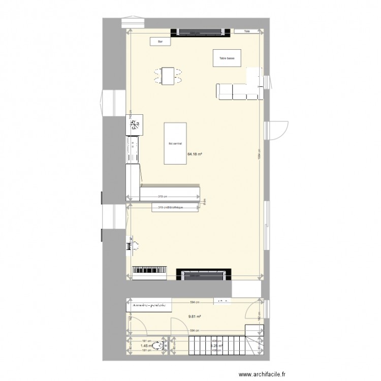 Plan rez de chaussée 5. Plan de 0 pièce et 0 m2