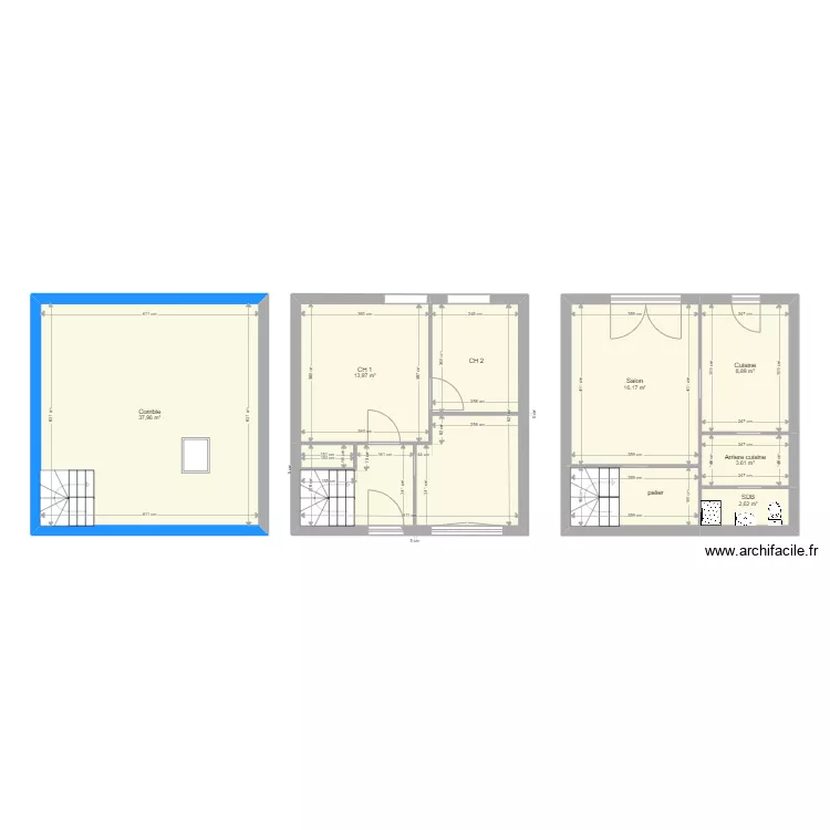 Joseph Tahet Origine. Plan de 