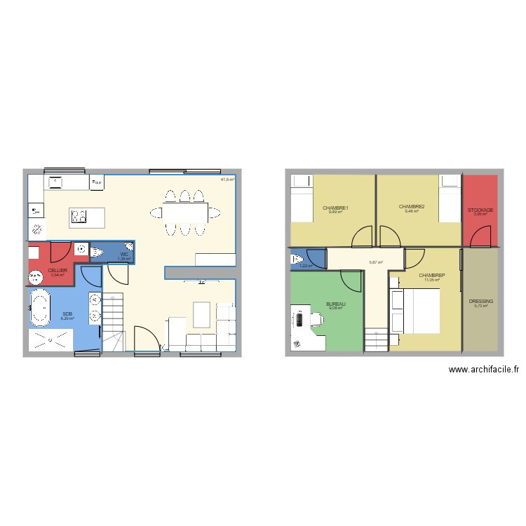 MAISON3. Plan de 0 pièce et 0 m2