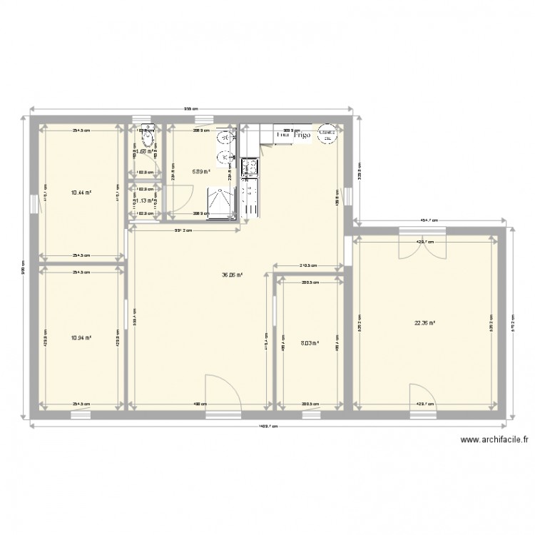 RDC bias base 1. Plan de 0 pièce et 0 m2