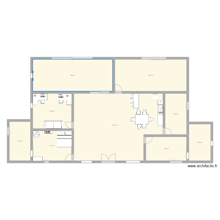 Anglais . Plan de 0 pièce et 0 m2