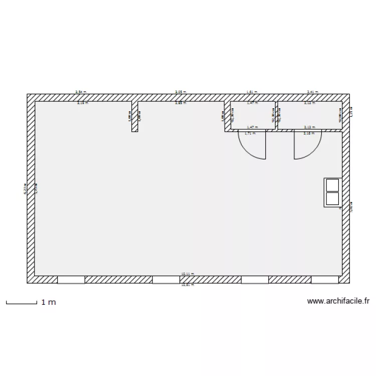 metré germinal RDC. Plan de metré germinal RDC. Plan de