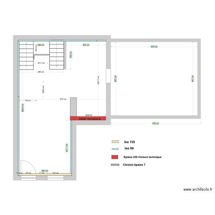 ETAGE courbevoie . Plan de 0 pièce et 0 m2