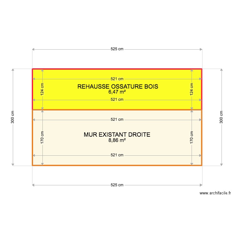 MOUVAUX MUR DE DROITE. Plan de 0 pièce et 0 m2
