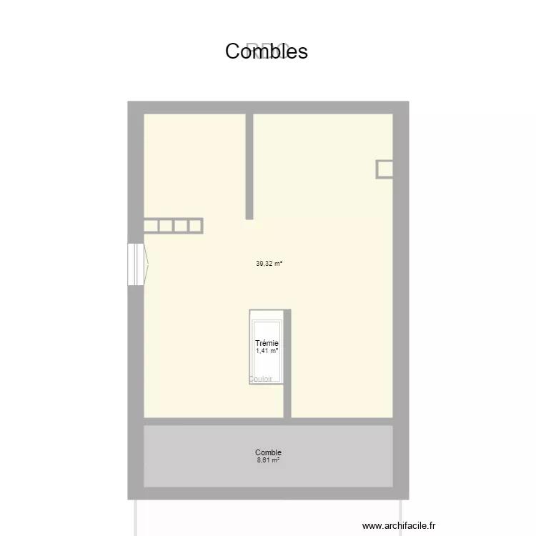 Plan Mont Dore Existant PARTAGE. Plan de Plan Mont Dore Existant PARTAGE. Plan de