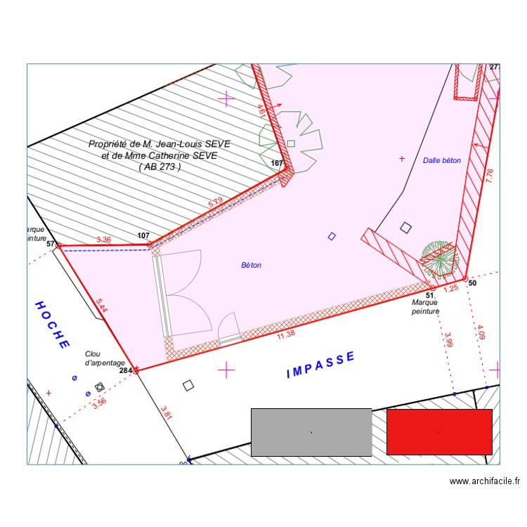 Hoche entree. Plan de 0 pièce et 0 m2