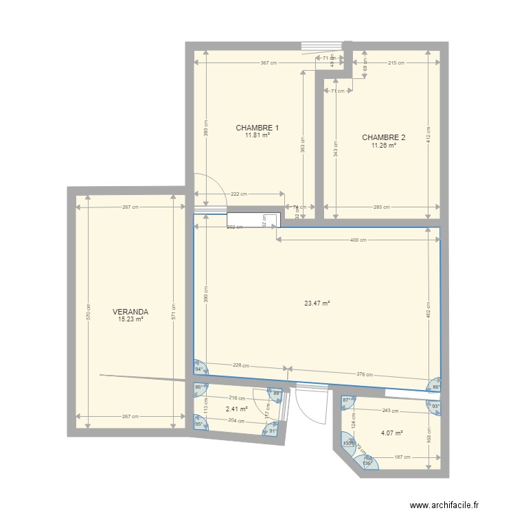 BaillonRemesuré. Plan de 0 pièce et 0 m2