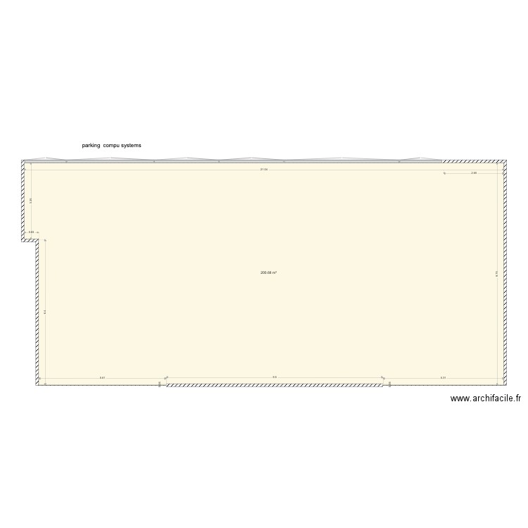 parking compu systems. Plan de 0 pièce et 0 m2