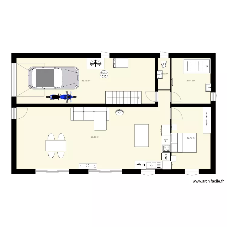 maison 104m2. Plan de maison 104m2. Plan de