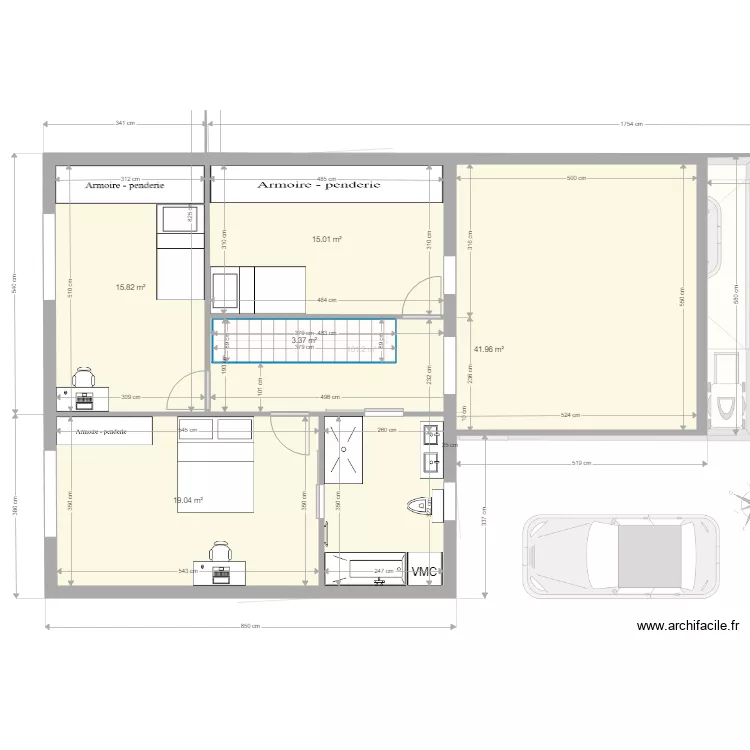Projet Rankin. Plan de 