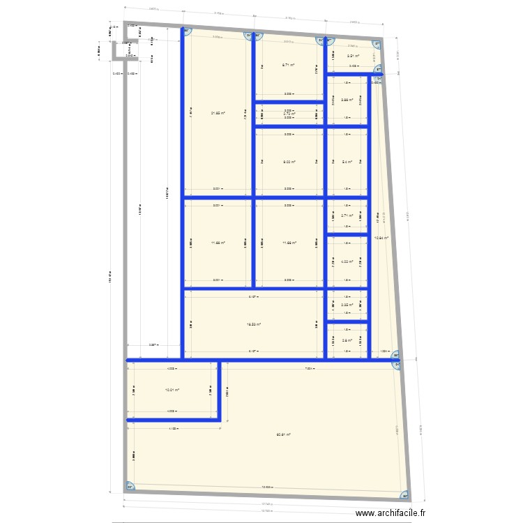 REZ. Plan de 0 pièce et 0 m2