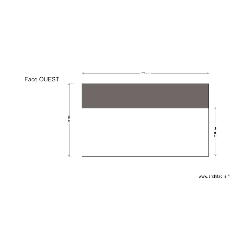 face ouest1. Plan de 0 pièce et 0 m2