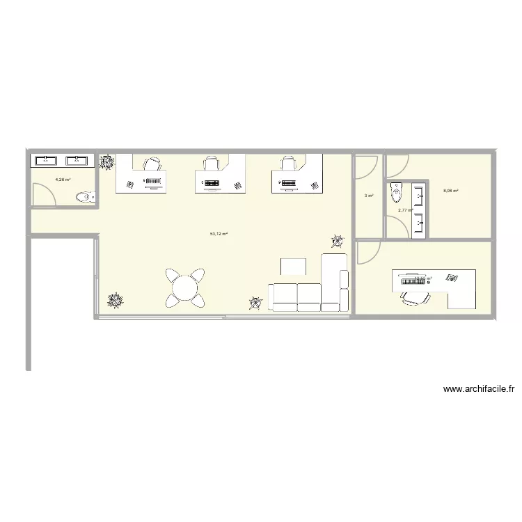 plan bureau. Plan de 6 et 84 m² plan bureau. Plan de 6 et 84 m²
