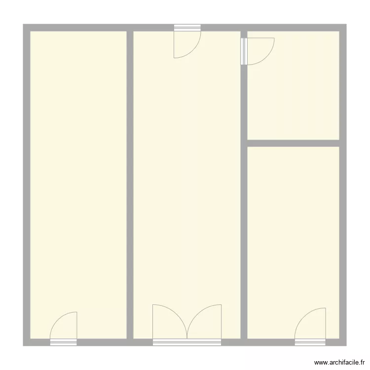 Grange VESPER. Plan de 