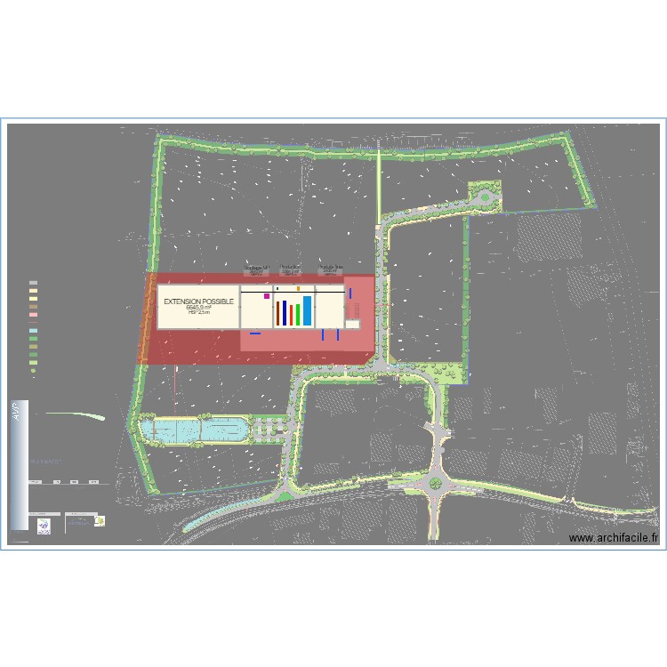 Usine CORPAL V5 - 01/08/2023. Plan de 0 pièce et 0 m2