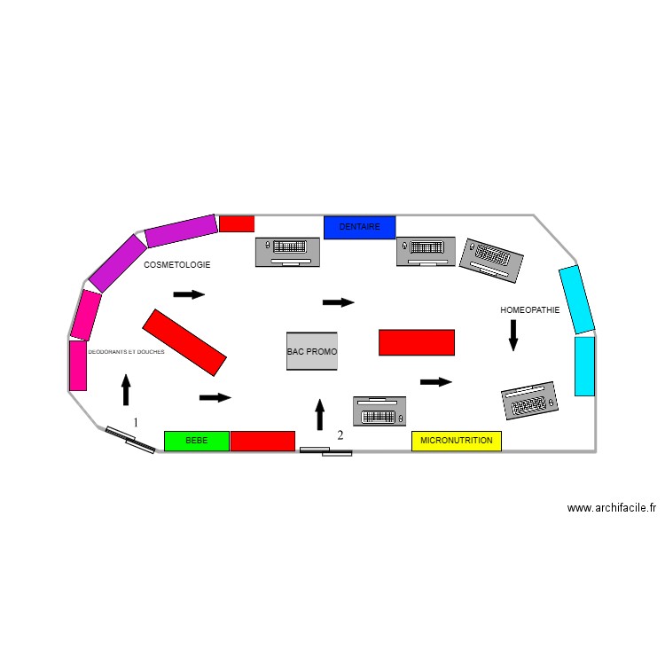 CLEMENCE. Plan de 0 pièce et 0 m2