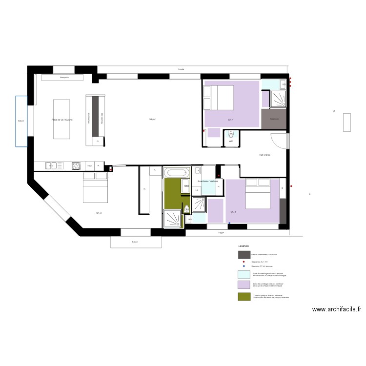 Plan 9 quai Jean Moulin 20 08 2019. Plan de 0 pièce et 0 m2