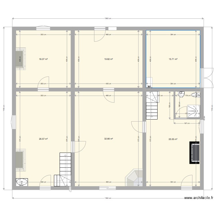 Launie2. Plan de 0 pièce et 0 m2