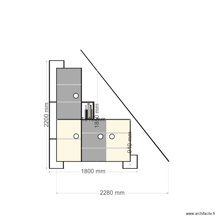 bibli 2. Plan de 0 pièce et 0 m2