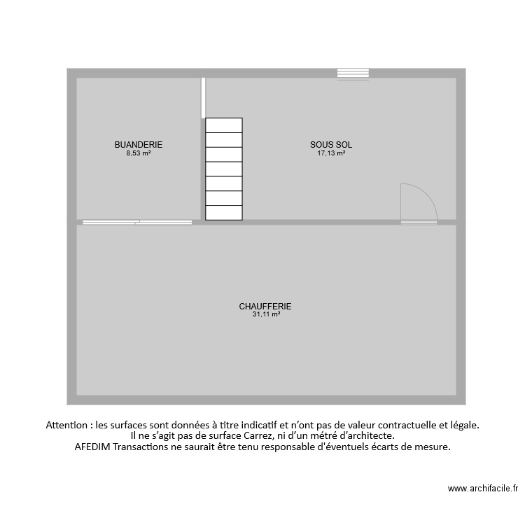 BI 6611 SOUS SOL. Plan de 0 pièce et 0 m2