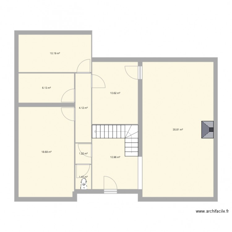 sognet rdc origine. Plan de 0 pièce et 0 m2