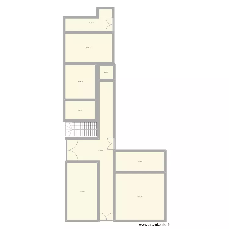 rez de chauss&eacute;e. Plan de 