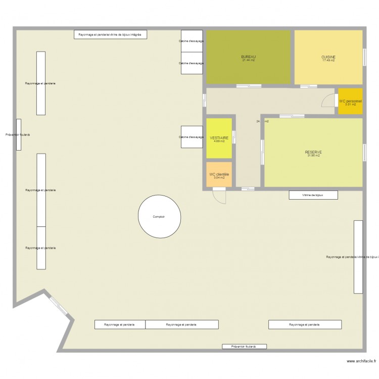 Soon. Plan de 0 pièce et 0 m2