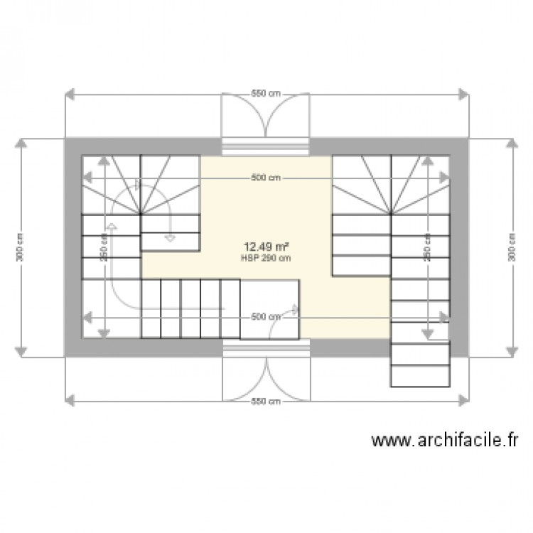 escalir. Plan de 0 pièce et 0 m2