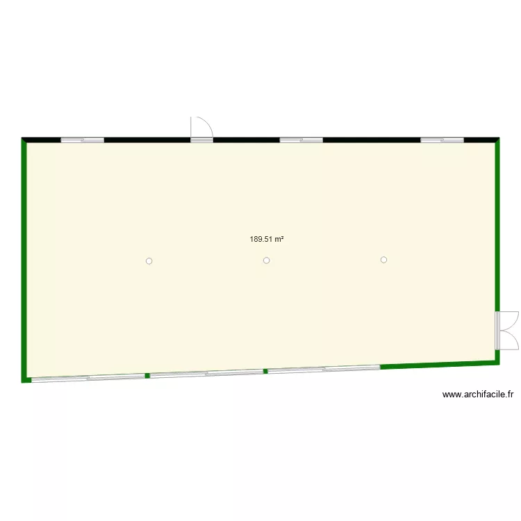 &eacute;tage gauche. Plan de 