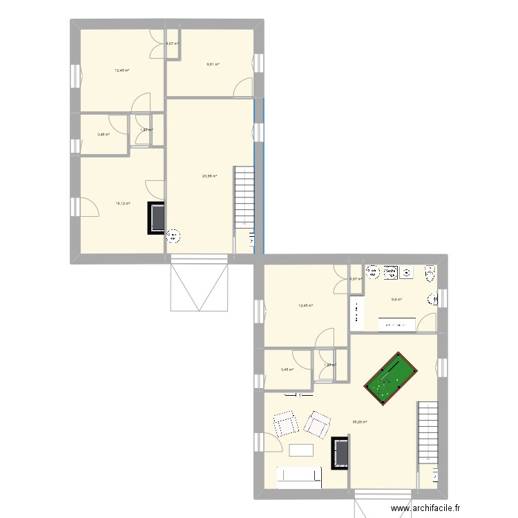 Puy-l'évêque - RdC. Plan de 0 pièce et 0 m2