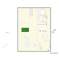 rez jardins SS escalier centre