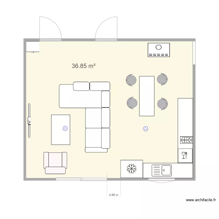SalonCuisineElecReel25052020. Plan de SalonCuisineElecReel25052020. Plan de