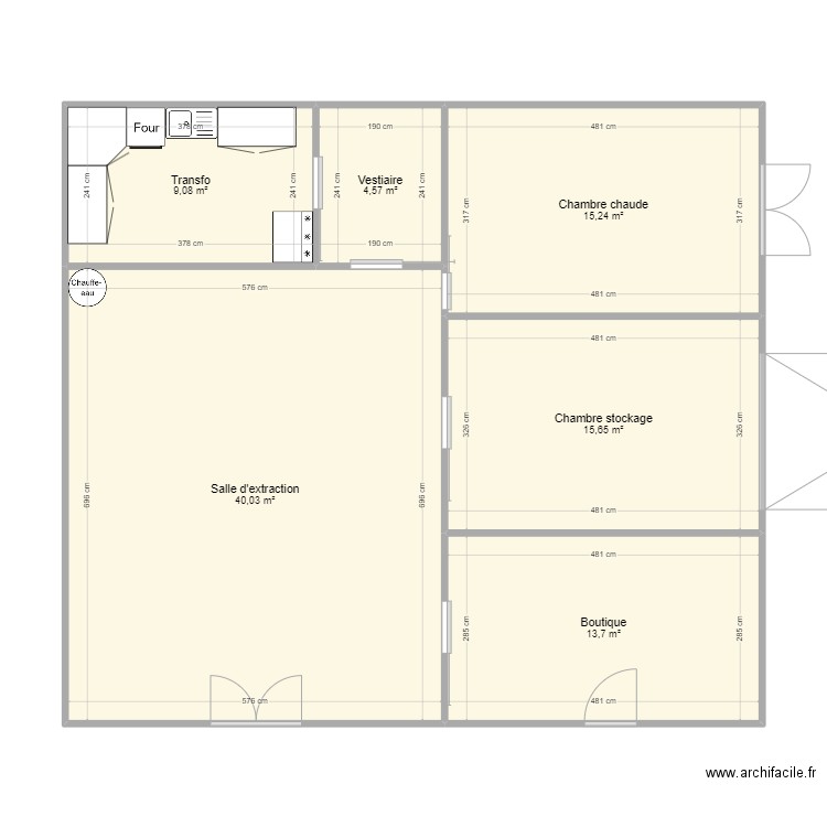 MIELLERIE COTÉ. Plan de 0 pièce et 0 m2