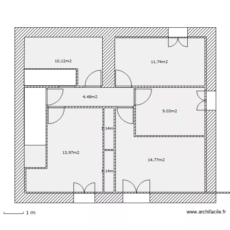 1 ETAGE V3. Plan de 