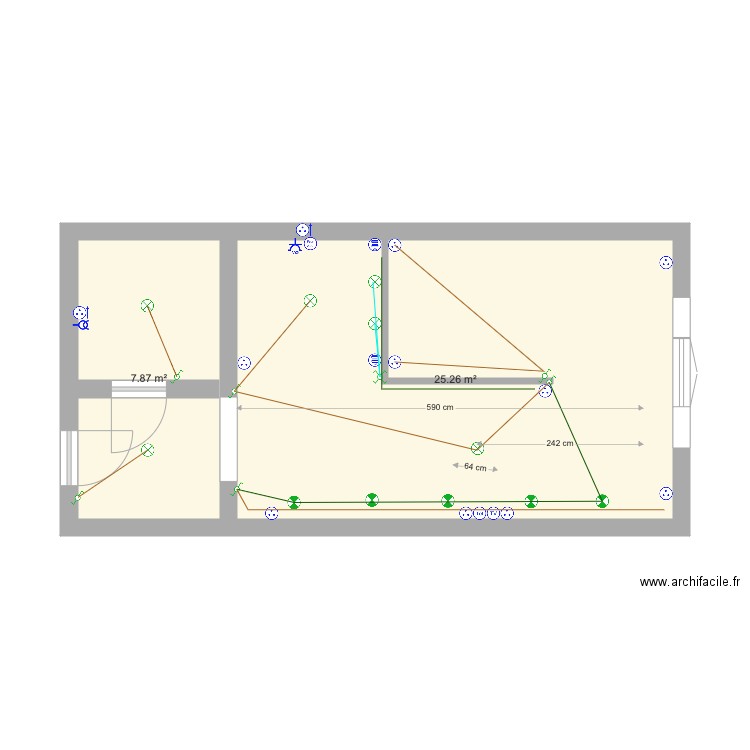 9 PLACE GEORGES POMPIDOU NOISY LE GRAND. Plan de 0 pièce et 0 m2