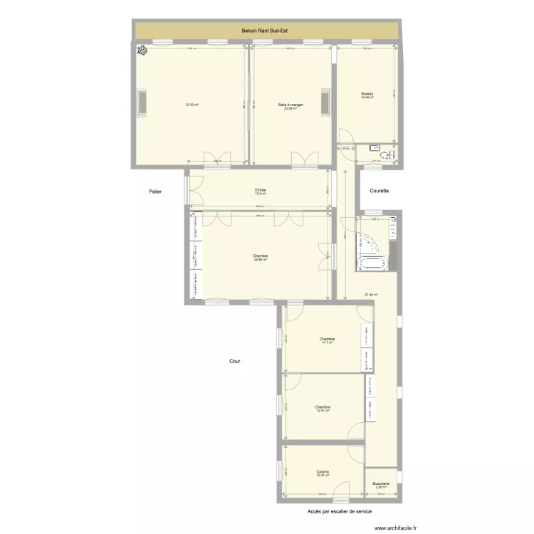 115 LAFAYETTE. Plan de 
