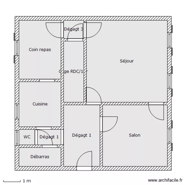 INGERSHEIN RDC. Plan de 