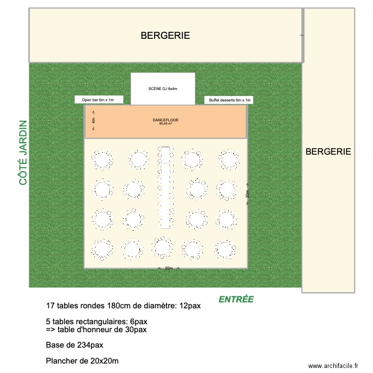 CHLOÉ & DAMIEN 3. Plan de 5 pièces et 844 m2