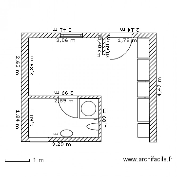 REZ ( annexe ). Plan de 0 pièce et 0 m2