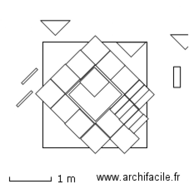 hall. Plan de 0 pièce et 0 m2