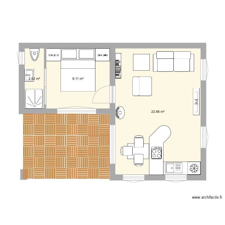 Jardin Falize. Plan de 0 pièce et 0 m2