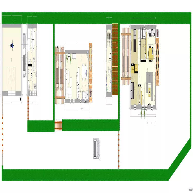 Type 2 Projet chalet Pâtures. Plan de Type 2 Projet chalet Pâtures. Plan de