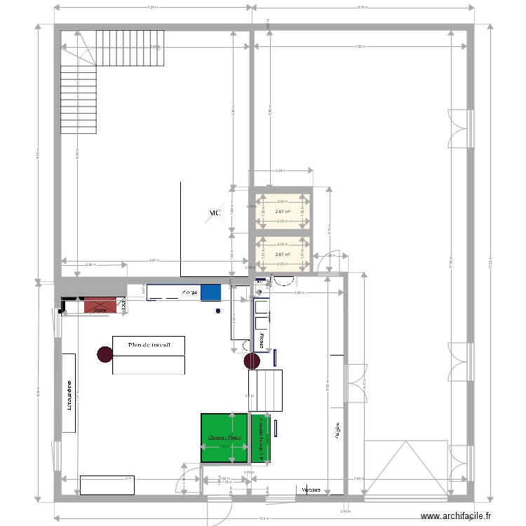 Local Pro SADLR 3. Plan de 0 pièce et 0 m2