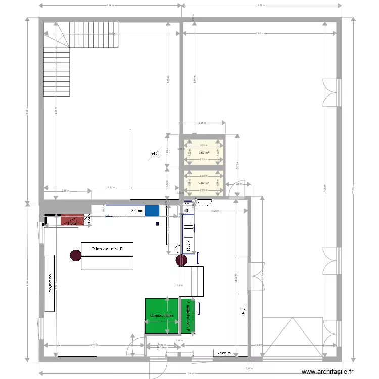 Local Pro SADLR 3. Plan de 