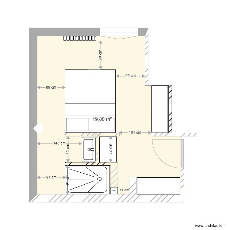 Ch Parental 04. Plan de 0 pièce et 0 m2