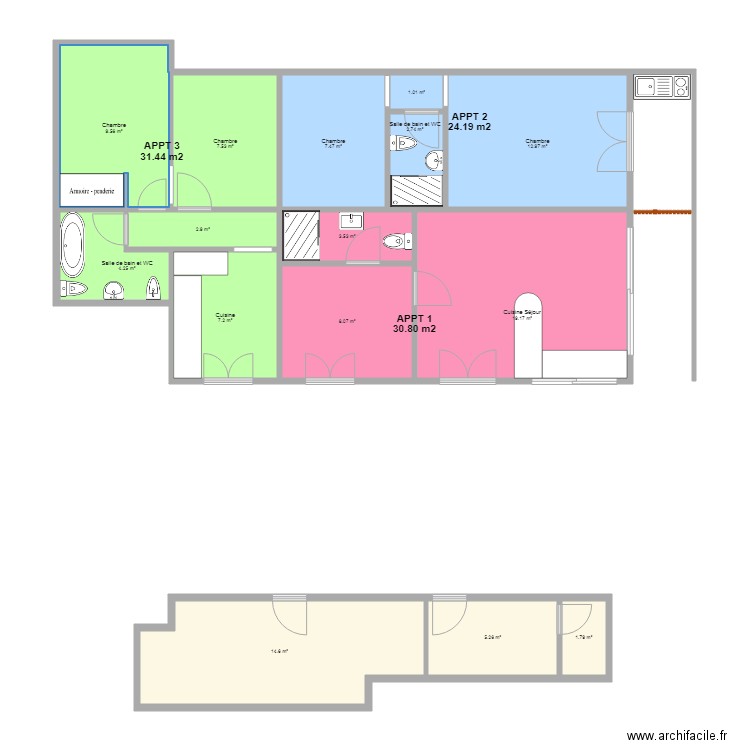 AGAPIT CLAUDE 4. Plan de 0 pièce et 0 m2