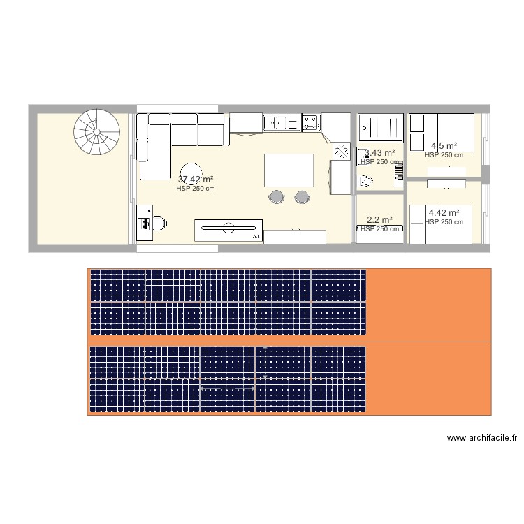 Bat3. Plan de 0 pièce et 0 m2