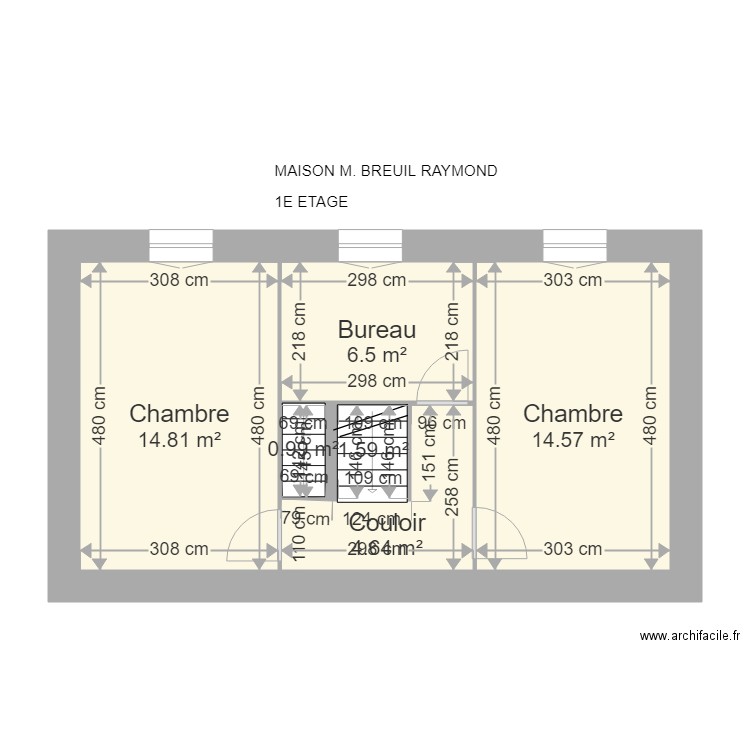 breuil. Plan de 0 pièce et 0 m2