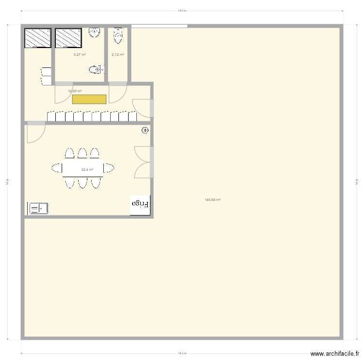 Extension ST 2021. Plan de 0 pièce et 0 m2