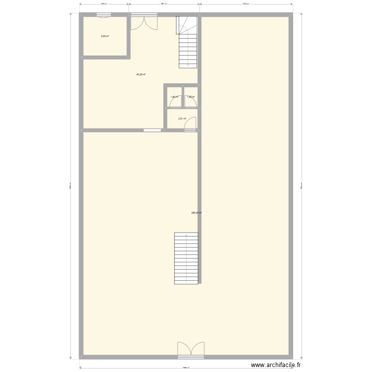 Bowling 1.1. Plan de 0 pièce et 0 m2